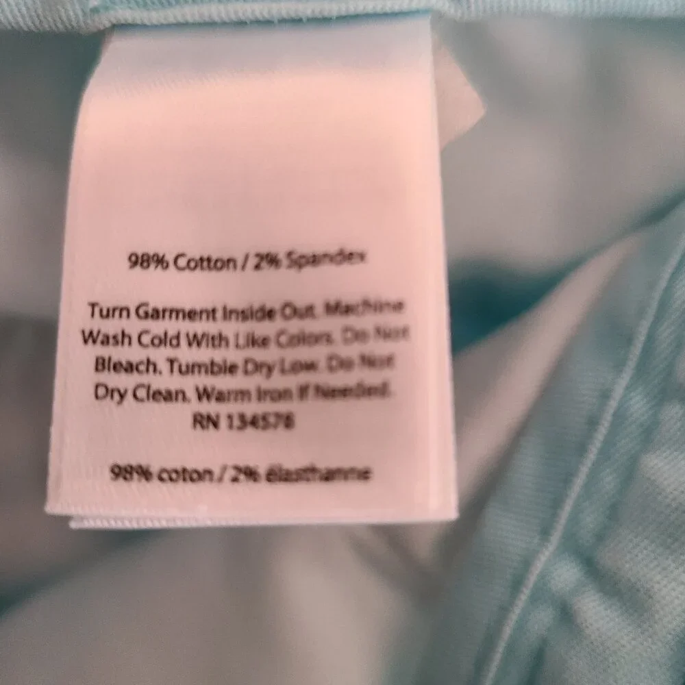 VINEYARD VINES EMBROIDERED BREAKER SHORTS LACROSSE MOTIF-POOL SIDE BLUE WAIST 28